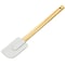 Chef Craft Chef Craft White and Brown Silicone/Wood Spatula 20632 - alternate 1